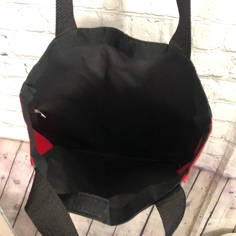 USA Black and Red Tote Bag